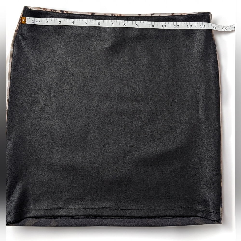 Express Leopard Face Mini Skirt Statement Animal … - image 6